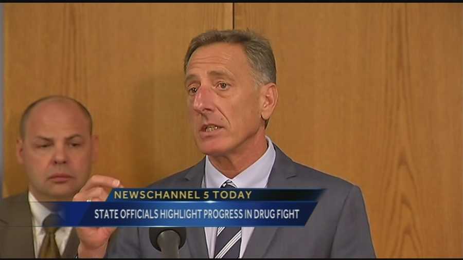 On Tuesday, Vermont Governor Peter Shumlin, along with substance abuse experts and medical personal detailed the progress the state has made in fighting opiate addiction.