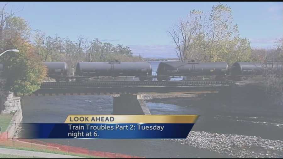 WPTZ's Stephanie Gorin has a look at her piece on oil trains Tuesday at 6:00 p.m. on WPTZ.
