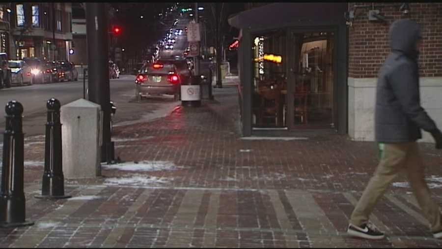 On Wednesday night not too many people were out due to the weather, but those who work at Church Street restaurants say the cold doesn't have too much of an impact on business.