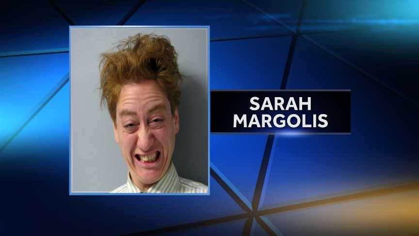 South Burlington Police arrested 43-year-old Sarah Margolis on March 9, 2015 for allegedly making false public alarms. Police say she called 911 eight times on Monday to chat about state issues and her personal agenda.