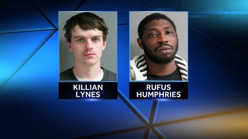 Vermont State Police arrested Killian Lynes and Rufus Humphries on charges of possession and trafficking of heroin. Police say they found 600 bags of heroin in the car during a traffic stop on Route 5 in Rockingham.