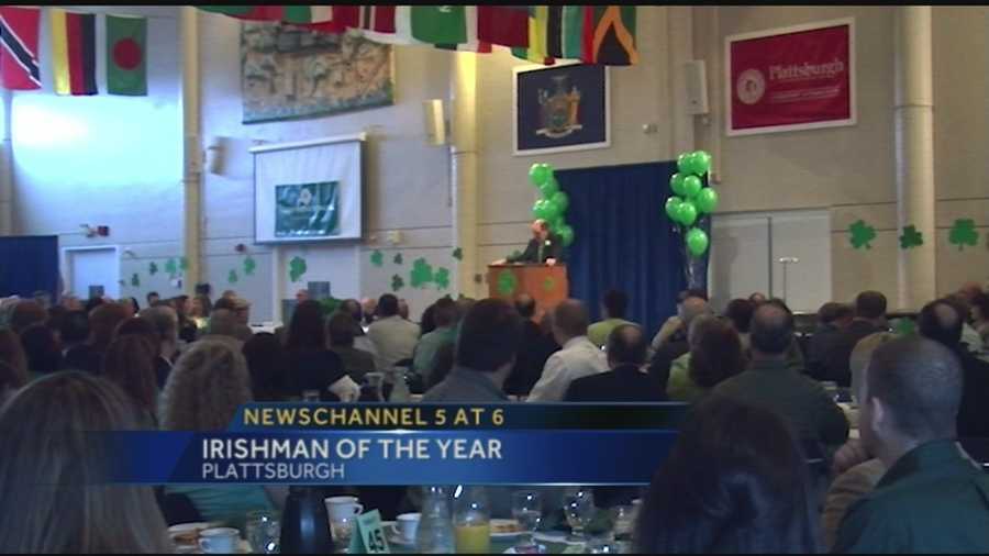 On Saint Patrick's Day in Plattsburgh, an event not to be missed is the Irishman of the Year Breakfast.
