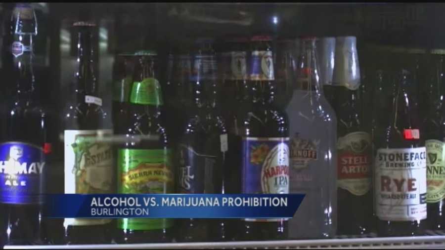 Two Burlington representatives are frustrated marijuana legalization bills haven't gained any traction. So they proposed an alcohol prohibition bill to make a point.
