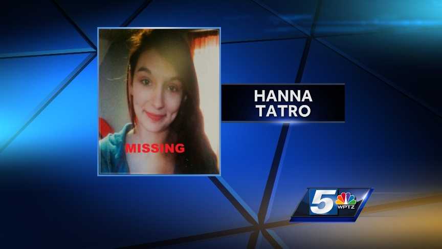 New York State Police are looking for runaway teen Hanna Tatro, 17, of Messena, N.Y. She is believed to be in the Messena or Norfolk area, but has ties to Watertown.