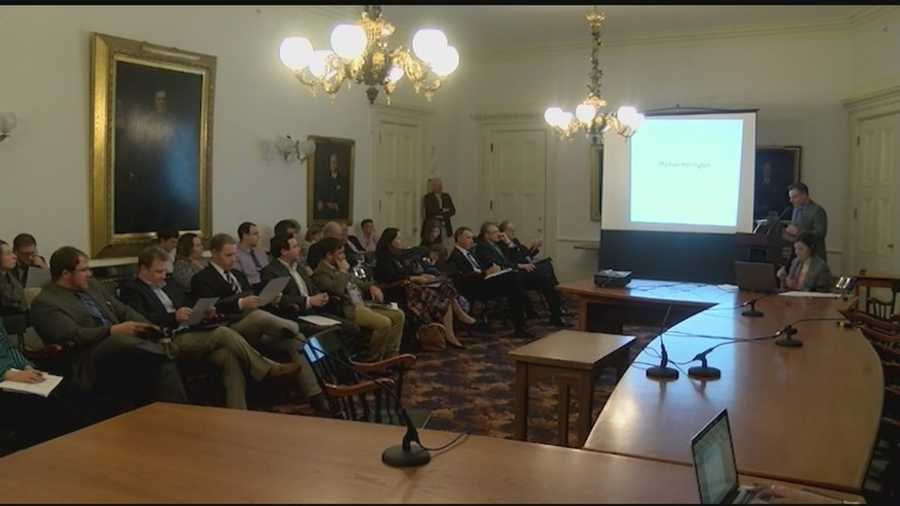 Lt. Gov. Phil Scott and the Lake Champlain Regional Chamber of Commerce hosted the Vermont Young Professional Economy Pitch on Tuesday at the Statehouse.