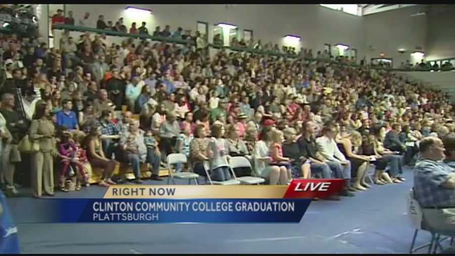 Clinton Community College graduation