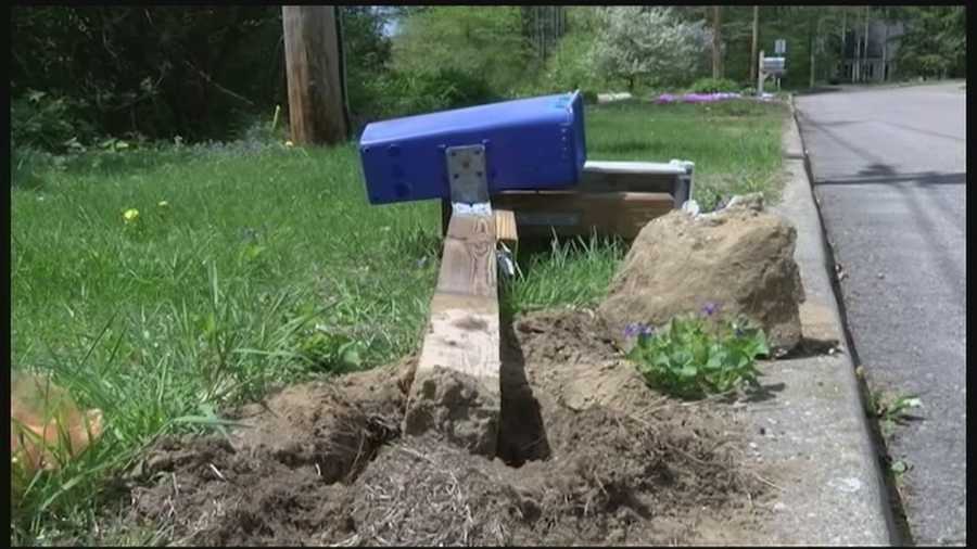 Police investigating 20 mailboxes knocked over in an Essex neighborhood.