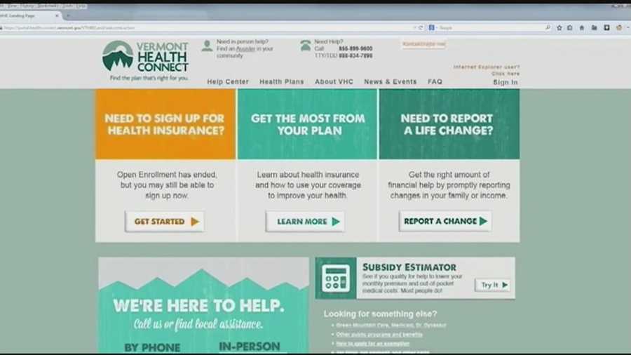 Governor Shumlin said Monday a major software update for Vermont's troubled health care exchange was successful, and means consumers will soon be able to make routine changes online and without delay.
