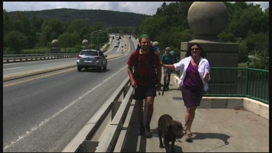 20-year-old Jesse Ross has taken a semester off from the University of New Hampshire to hike the Appalachian Trail - and he's doing it for a cause. He's raised thousands of dollars for the Children's Hospital at Dartmouth-Hitchcock, because that's where doctors helped save his life. 