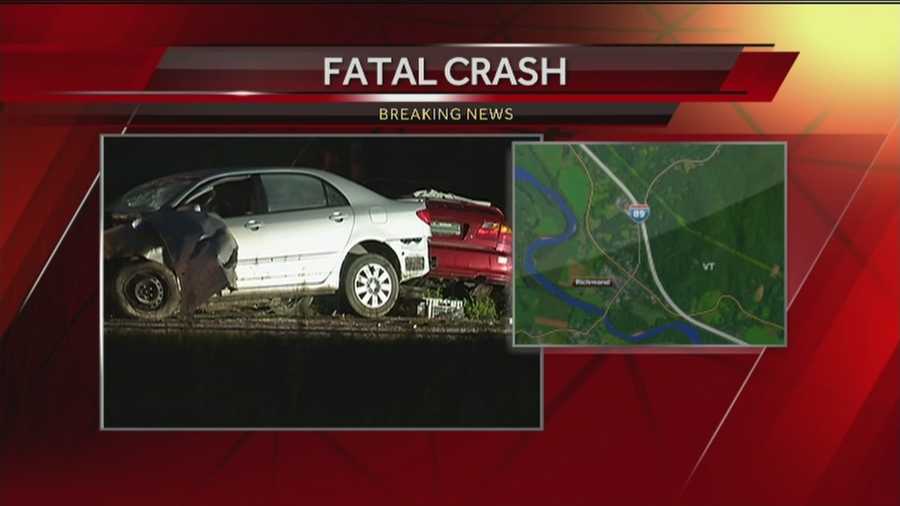 One man is dead after a crash on Interstate 89 in Williston.