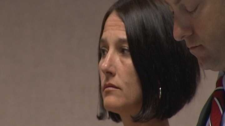 Holly Gonyeau, 36, accused of driving drunk.  Crash killed cyclist Kenneth Najarian.