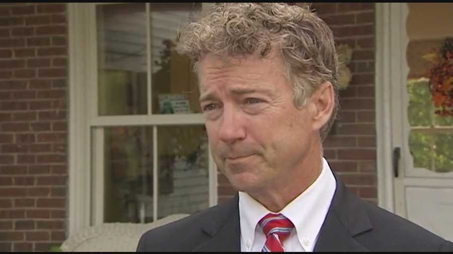 GOP presidential candidate Rand Paul in VT