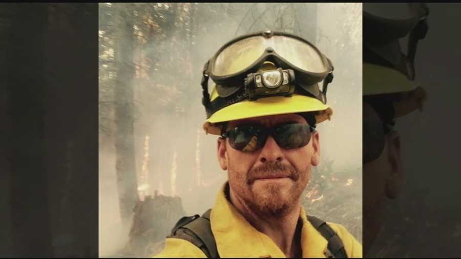 Matt Vincent, a firefighter with the Upper Jay Volunteer Fire Dept., spent over two weeks fighting wildfires in Oregon last month.