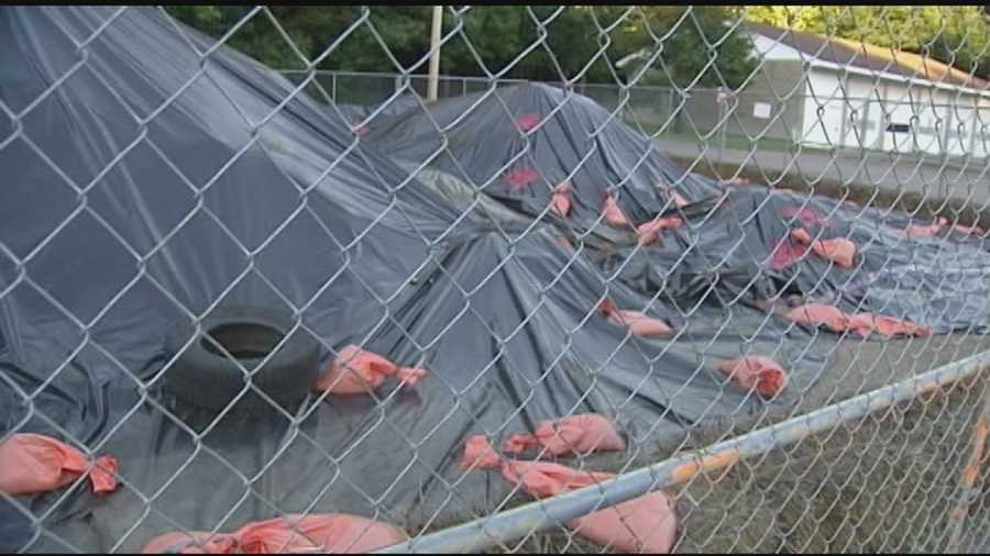 Contaminated pile sits in park for nearly a year
