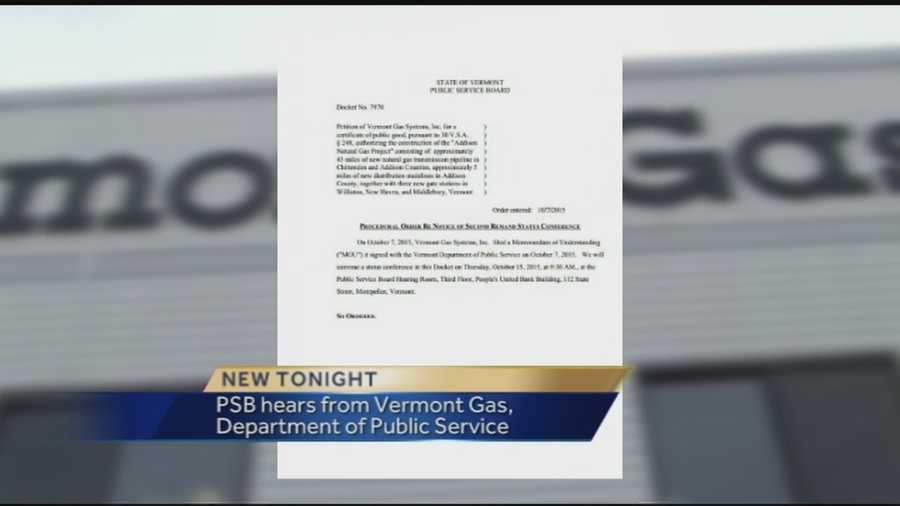 Parties opposed to Vermont Gas Systems' natural gas pipeline say the agreement between the utility and the Department of Public Service should be scrutinized. 