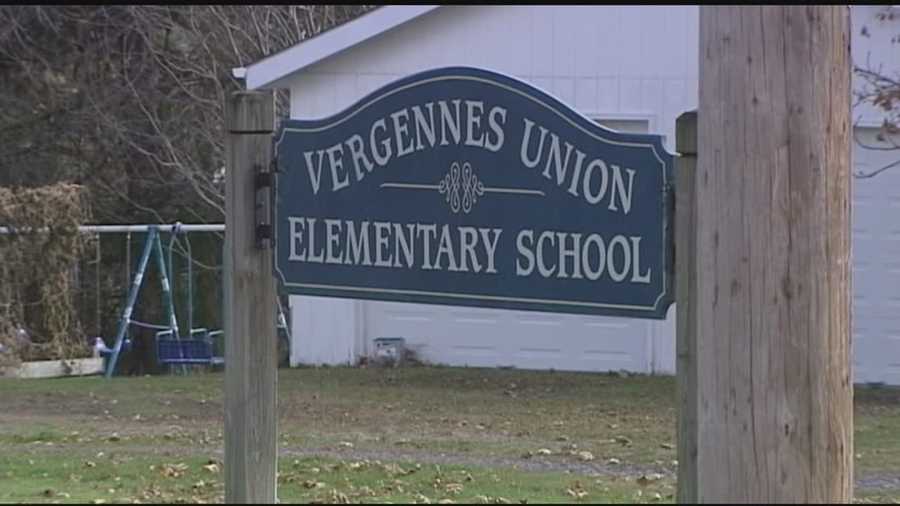 Vergennes Elementary School, after lockdown lifted.
