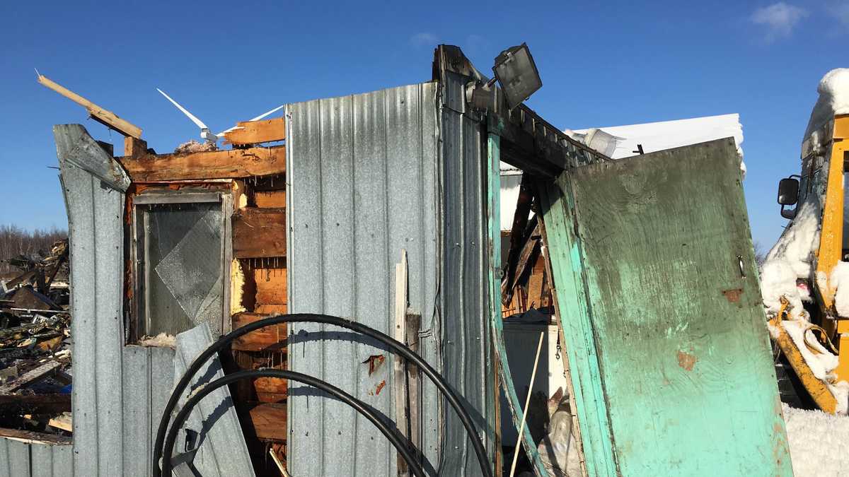 Photos Churubusco barn fire