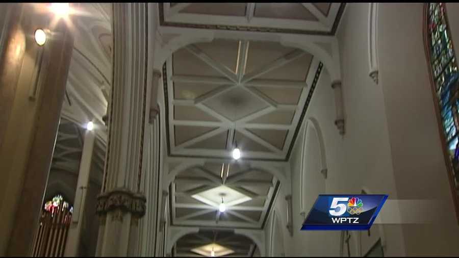 St. Peter's Church in Plattsburgh will get new lighting fixtures.   