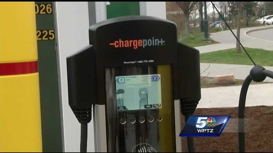 UVM partnered with the Burlington Electric Department to add four electric car charging stations around campus.
