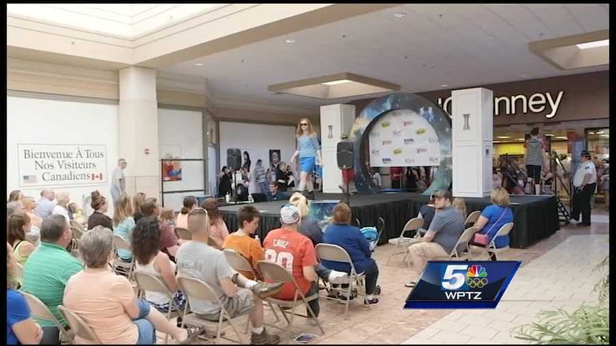Shoppers got a chance to check out the latest in spring fashion at the Champlain Centre Mall's first fashion show.