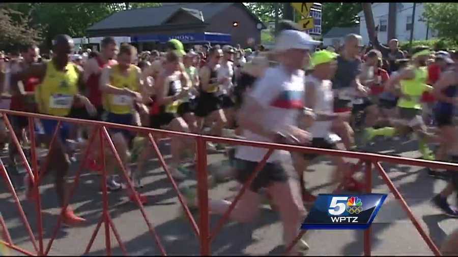 A look inside the Vermont City Marathon at one couple who leans on each other as they train for the run.