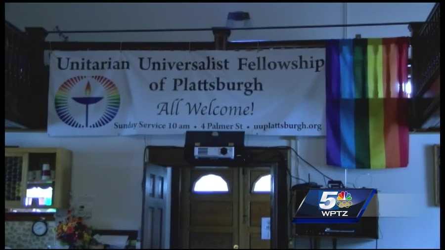 The Plattsburgh Unitarian Universalist Fellowship decided to hold a vigil in support of the victims and their families.