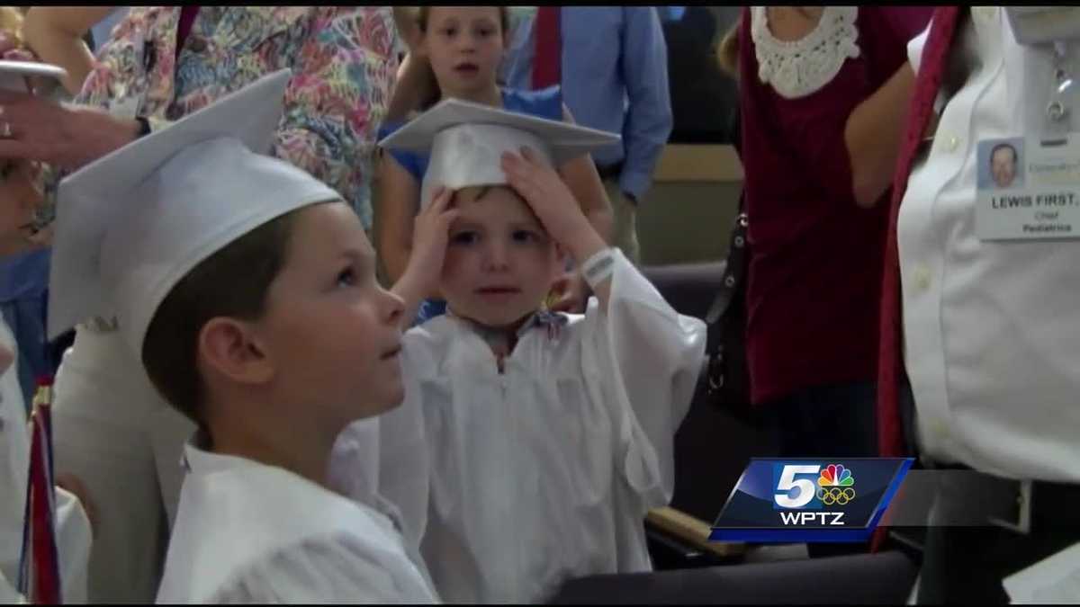 Children's hospital patient gets special kindergarten graduation