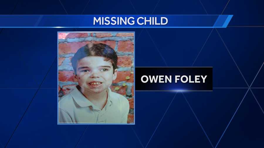 Vermont State Police said Owen Foley went missing from the area of Route 7 and I-89 (Exit 18), and the Ballard Road area.