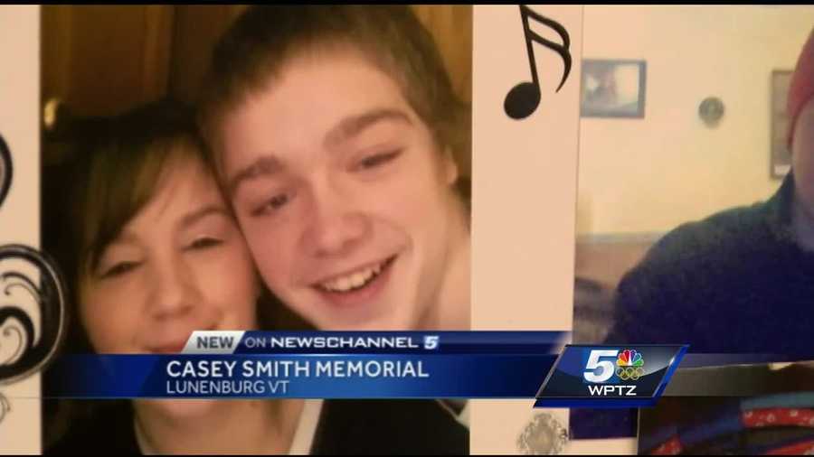 A memorial was given today to honor the life of Casey Smith.  The teen tragically drowned in the Connecticut River earlier this week.