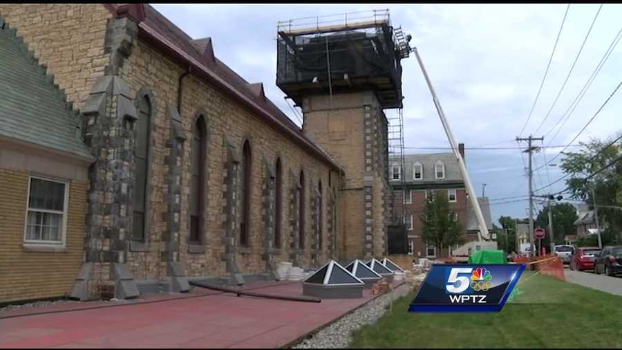 College Street Congregational Church has been without a steeple for almost three years, and while the end to its absence is near, weather issues and shortage of materials are delaying its return.