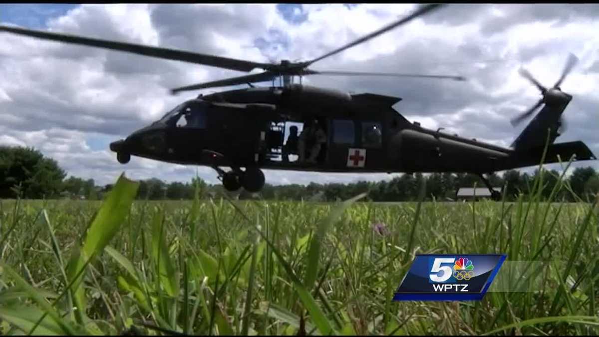 Vermont National Guard responds to simulated earthquake