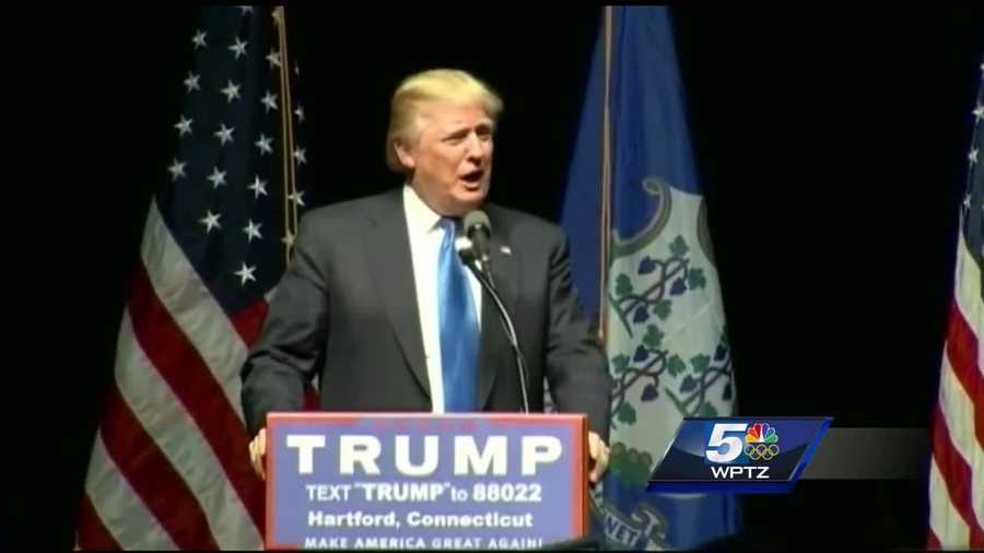 Republican presidential nominee Donald Trump is scheduled to come to Plattsburgh Thursday.
