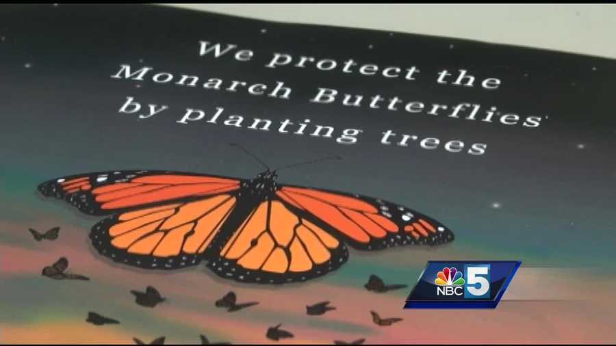 The ECHO Leahy Center for Lake Champlain played host to a colorful demonstration Tuesday, to raise awareness for the decline of the monarch butterfly.