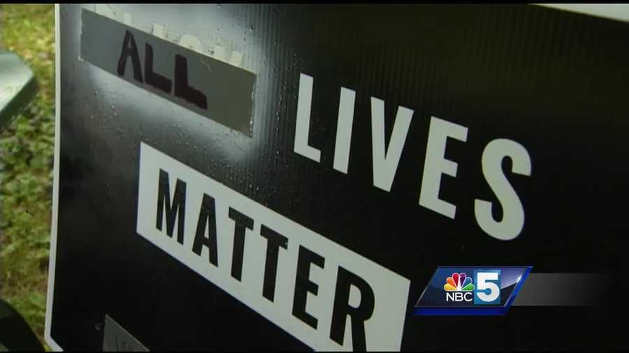 A Vermont history museum repeatedly targeted by thieves pilfering its Black Lives Matter signs is finding a bit of encouragement following an unrelated case of sign vandalism.