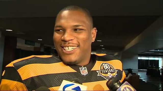 Steelers RB Redman ready to carry heavy load