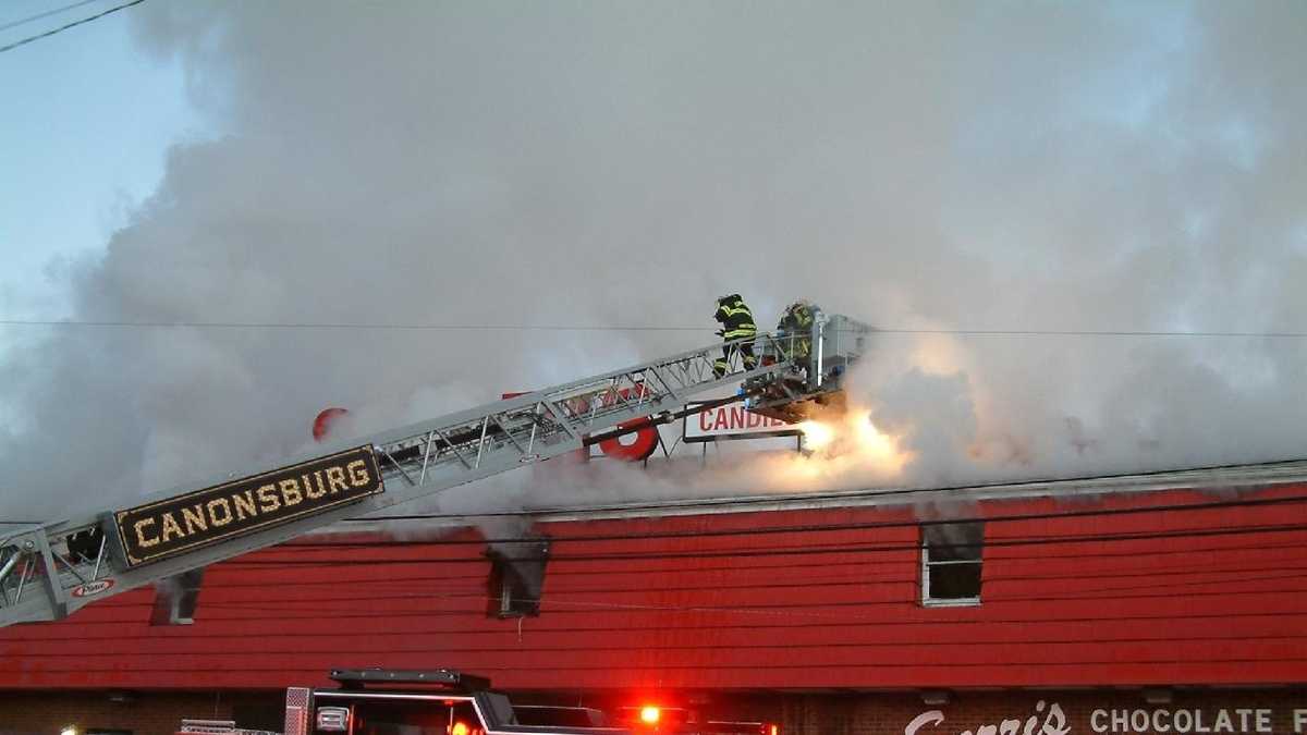 In Photos Fire At Sarris Candies Factory