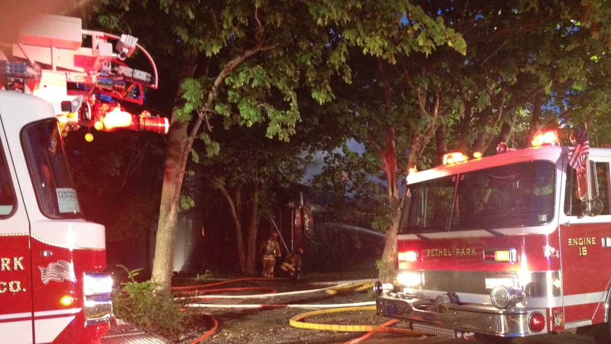 Photos Bethel Park house fire