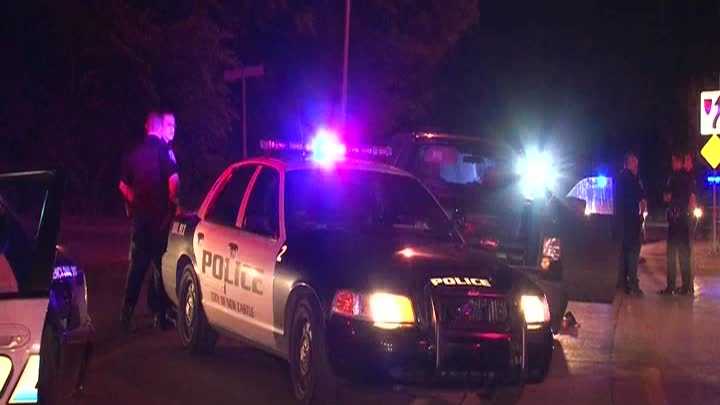 Photos: Police chase ends in crash