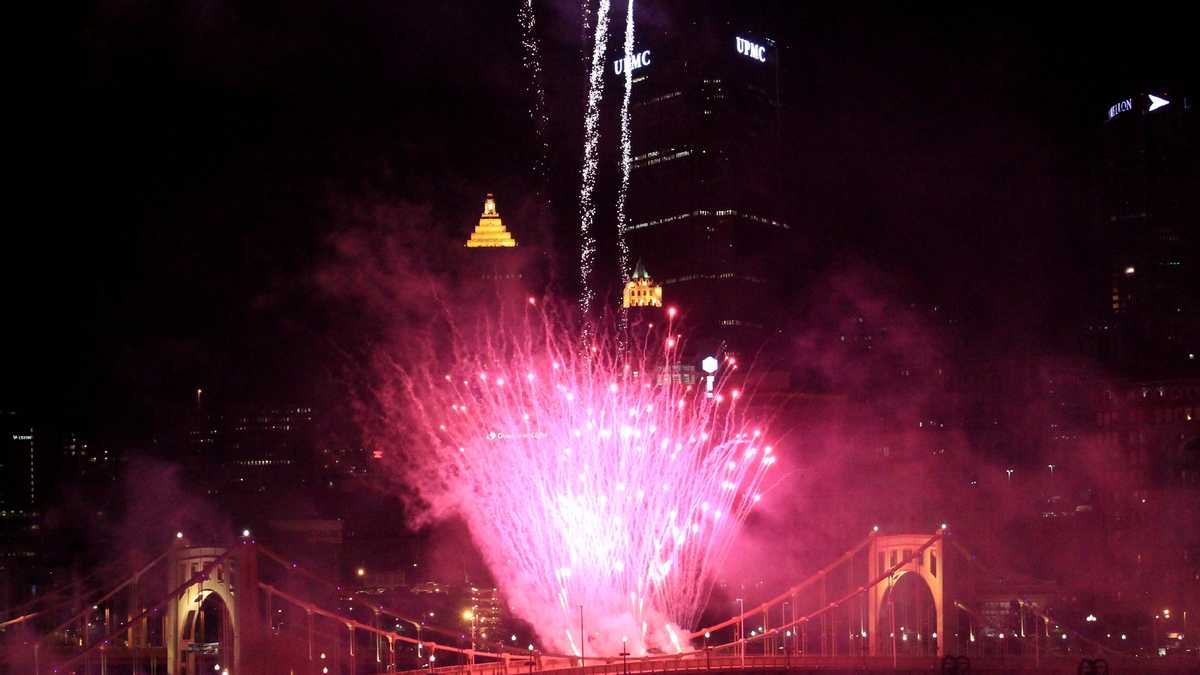 July 4th fireworks times in Pittsburgh & suburbs