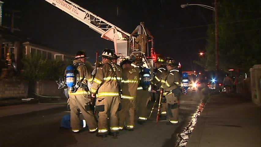 In Photos: Firefighters battle three separate overnight fires