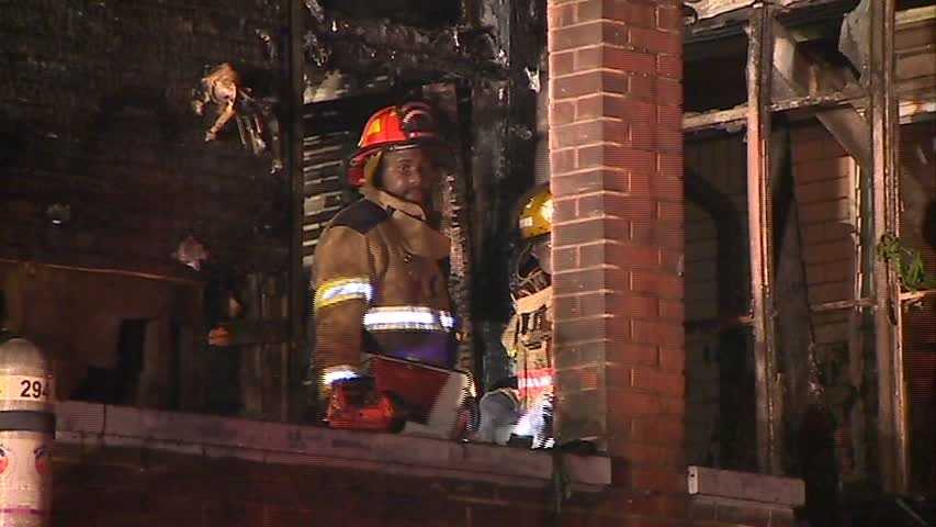 In Photos: Firefighters battle three separate overnight fires