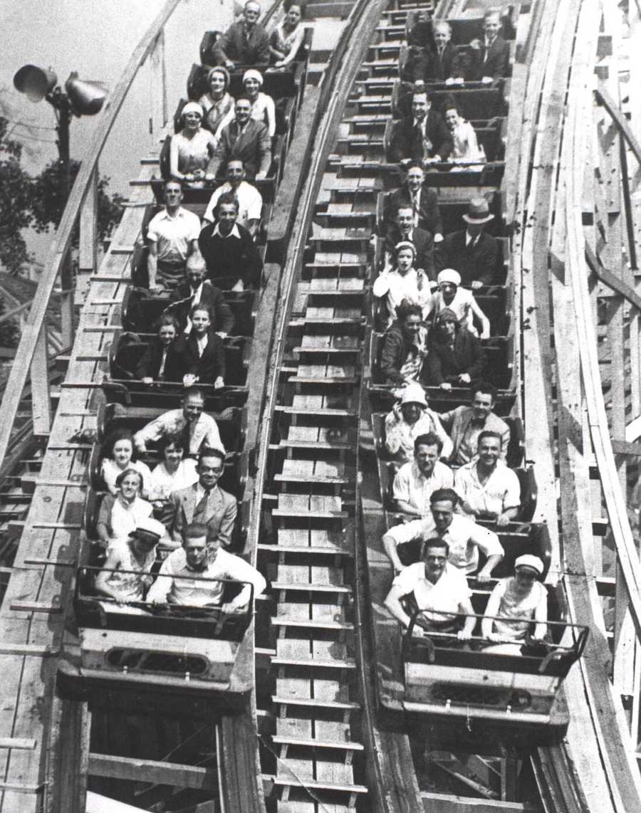 In Photos Kennywood Park Then And Now