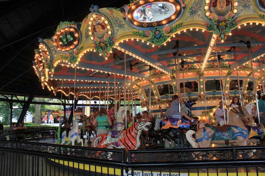 The current Kennywood Merry-Go-Round was put in place in 1927.