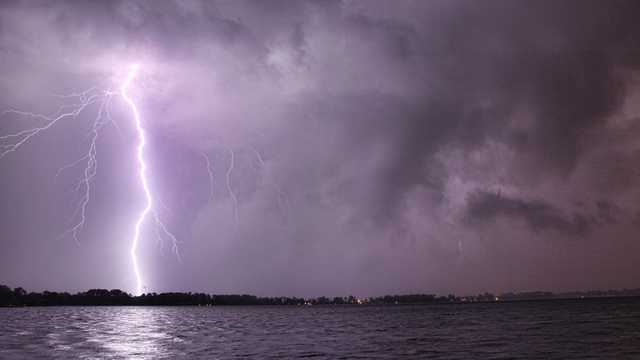 Number of lightning deaths by state 