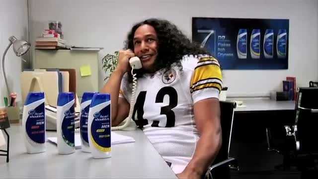 Head and shoulders 2025 patriots steelers commercial