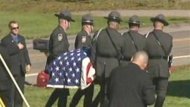 Photos: Funeral held for trooper killed in crash