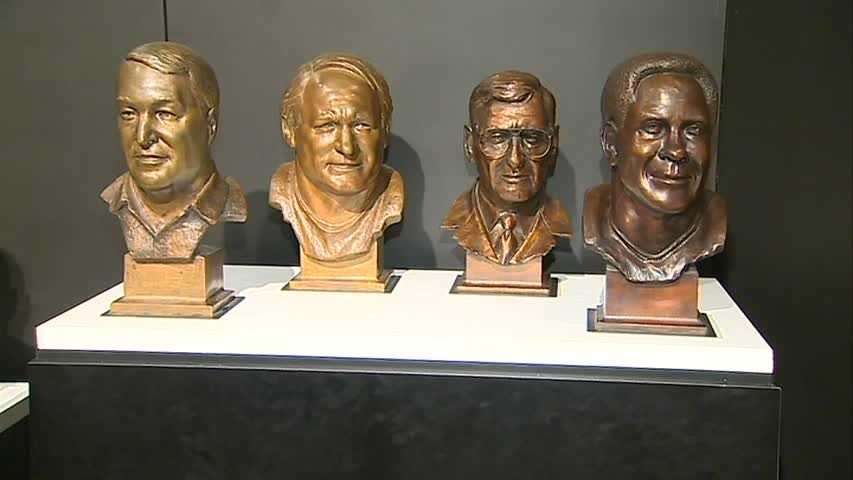 In photos: Steelers Hall of Fame busts come to Heinz History Center