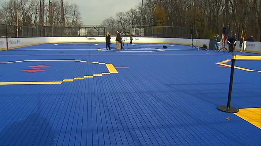 pittsburgh-kids-get-new-dek-hockey-rink-wpxi