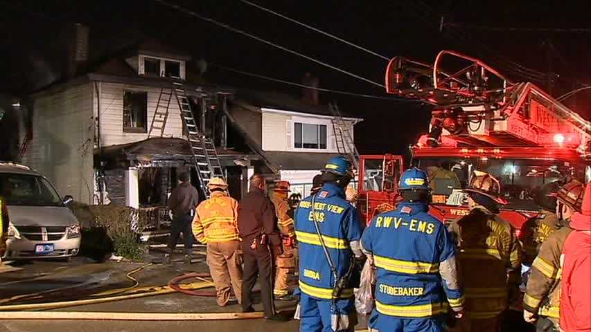Photos: Fire spreads to second home in West View
