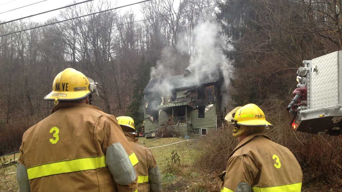 Photos Fire destroys home in Penn Hills